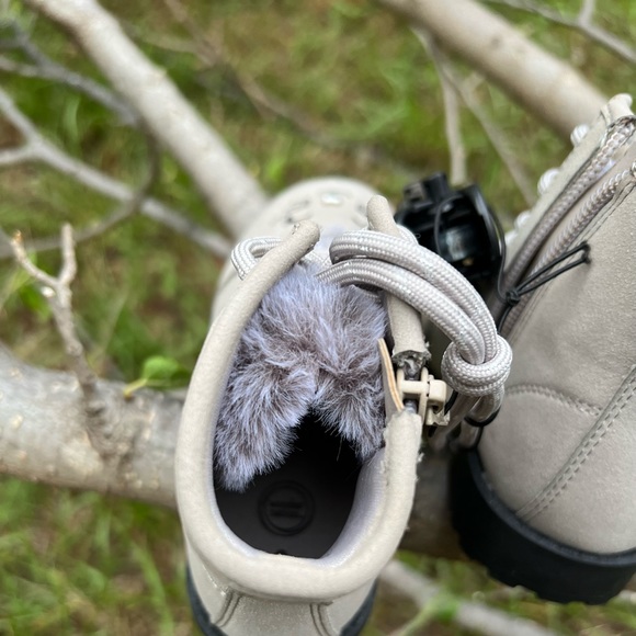 Wonder Nation Swede Leather Tan Bootie - Picture 10 of 11